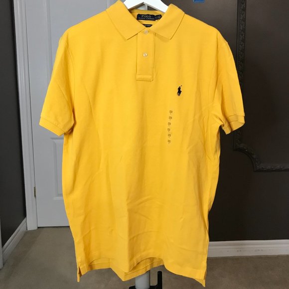 Polo by Ralph Lauren Other - Polo Ralph Lauren Yellow Custom Slim Fit Polo